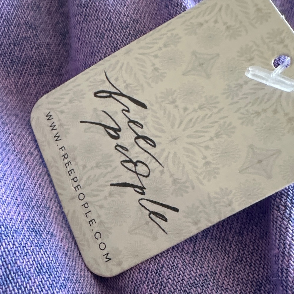GAP Purple Ruffle Top - Picture 4 of 5